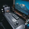 80*40cm Extra-Large Premium Felt Mouse Pad for Gaming and Office - Anti-Slip Durable Polyester Desk Mat XXL Gaming Wool Felt Pad 1