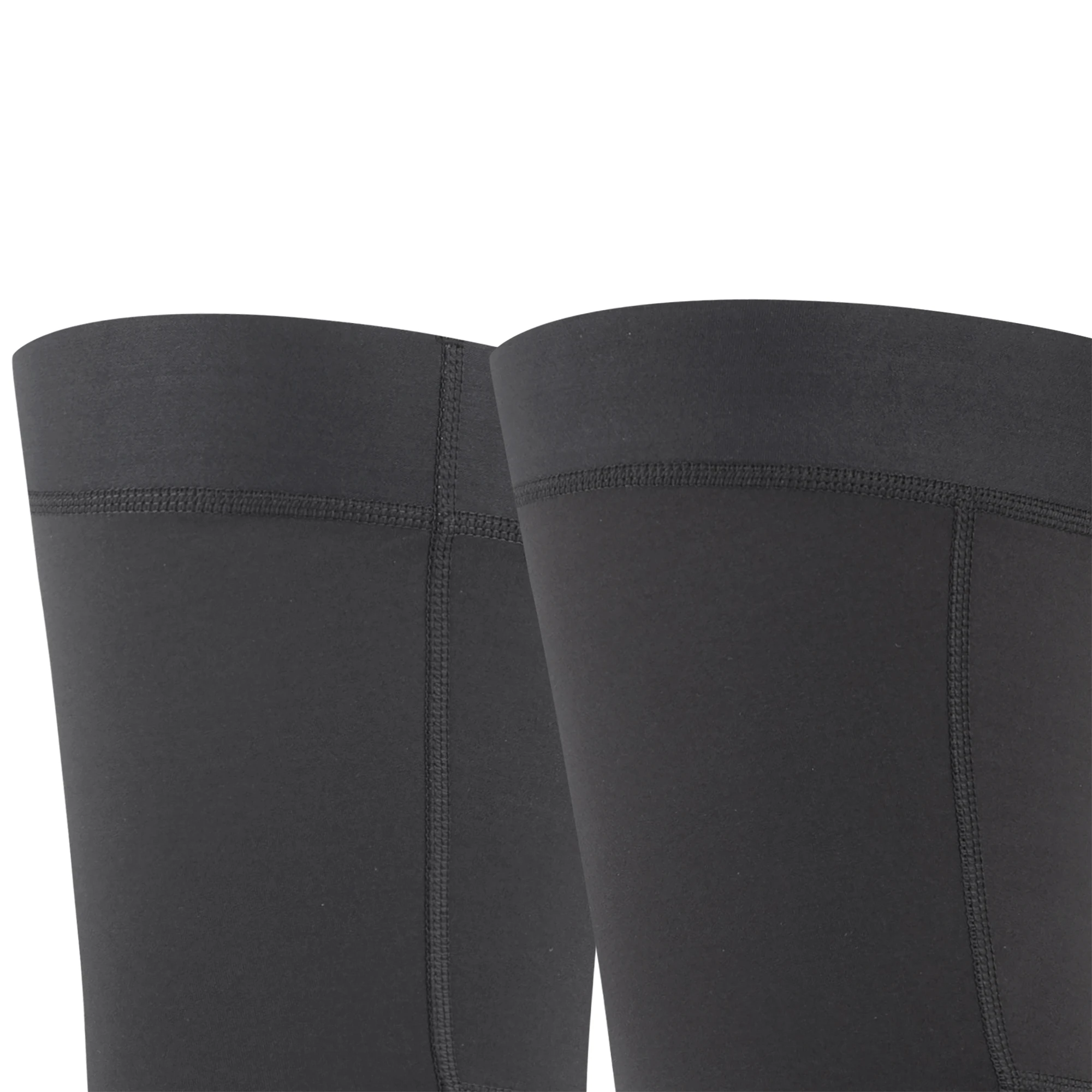 YKYWBIKE Winter Radfahren Kniewärmer Thermo Fleece Fahrrad Kurze Halbein Schutz Kompression MTB Rennrad Knie Hülse – Detail 10