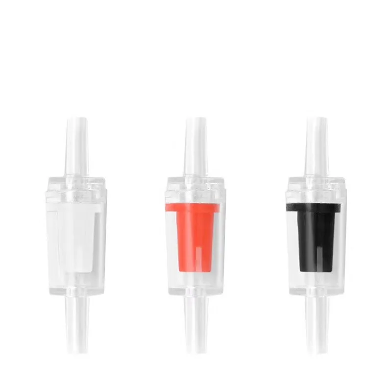 Aquarium Check Valve 10pcs Plastic One Way Non-Return Home Fish Tank CO2 System