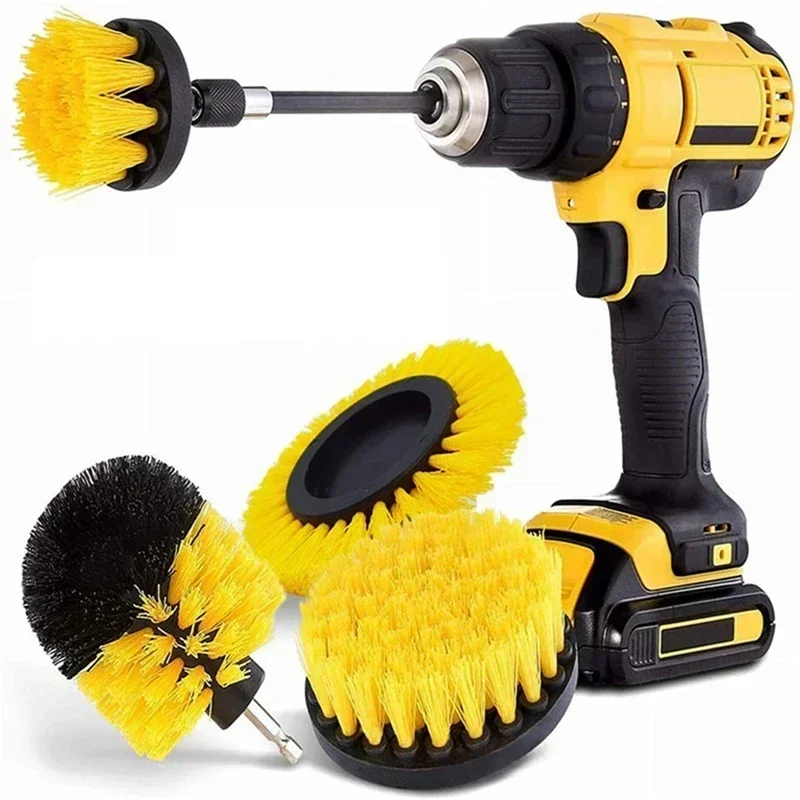 

Removal Rust Cleaning Electric Polishing Brush Dust Power Brush Tool Drill Scrubber Universal Removal Cleaning Head Tool Brush