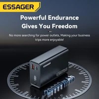 Essager Power Bank 20000 мАч Портативный PD 65 Вт Быстрая зарядка мобильного телефона Внешний аккумулятор Powerbank для iPhone 17 16 15 Ноутбук Mac — изображение 3