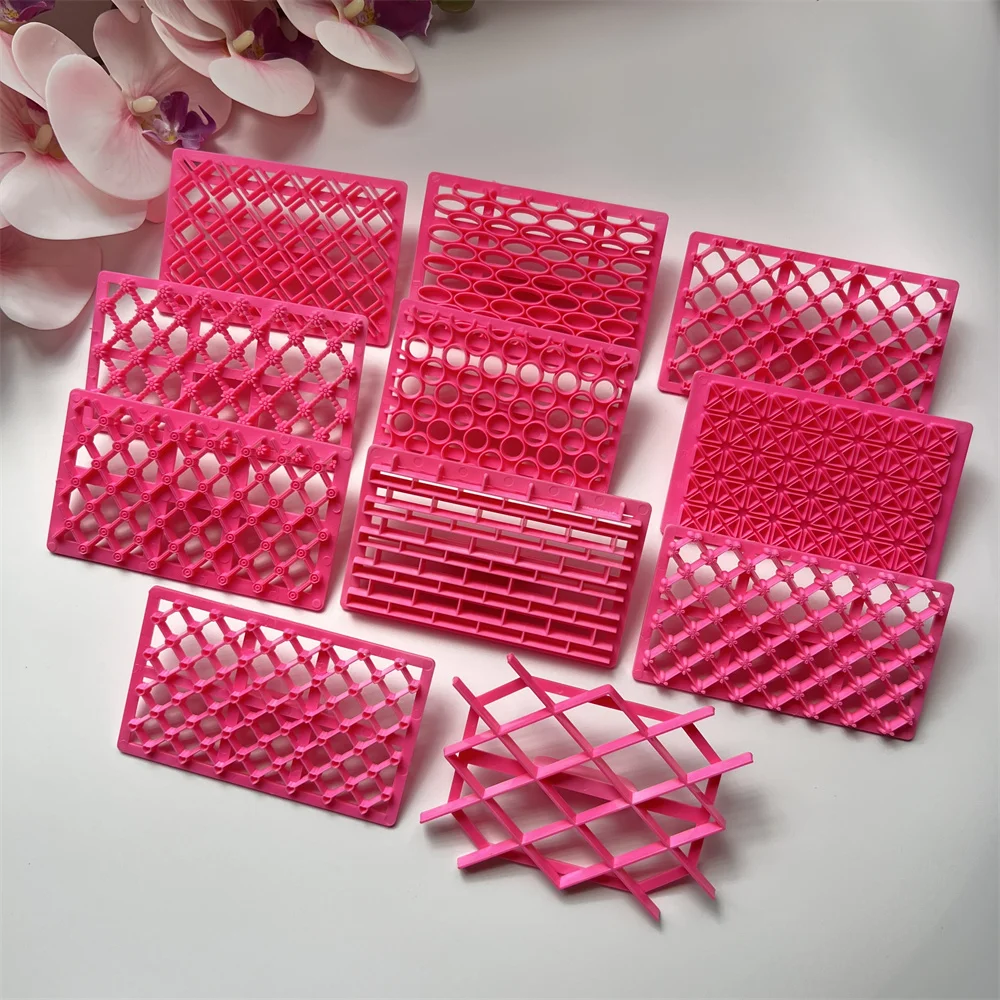 Description Picture 4 of itemMultiple Styles Pottery Embossing Mold Polymer Clay Stamp Flower Printing Mold DIY Ceramic Texture Mud Sculpture Modeling Tools