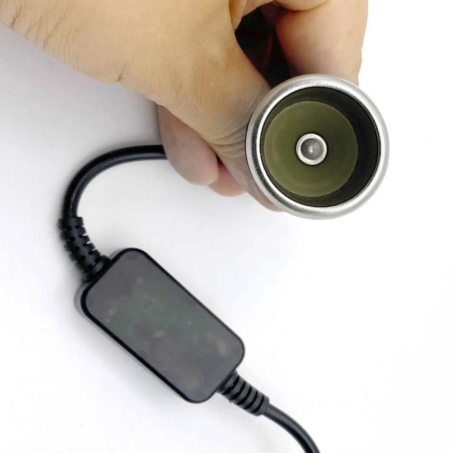 Dual-Port USB & Type-C Cigarette Lighter Adapter - Universal Car Electronics Accessory