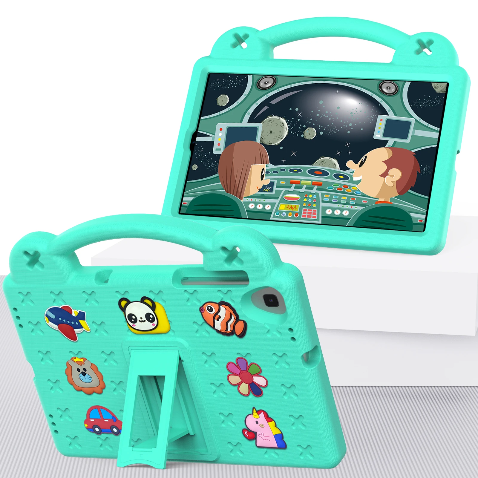 For Lenovo Tab M10 Plus TB-X606F X606X 3rd Gen TB-125F 128F TB-328FU 10.6 Kid Safe EVA Tablet Case K10 TB-X6C6 TB-X306F Cover