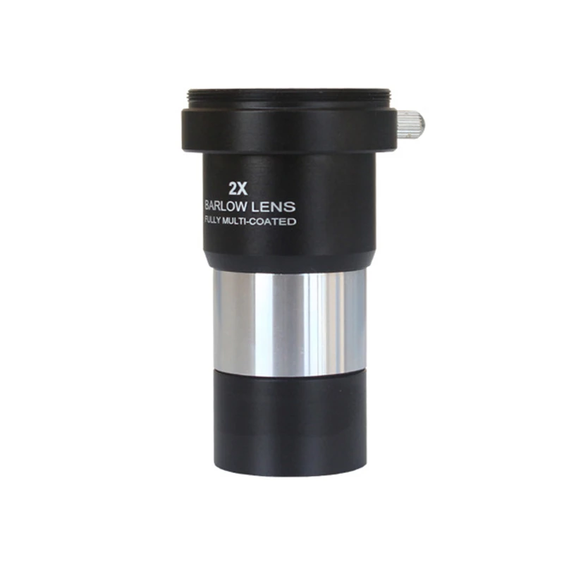 

Datyson Astronomical Telescope Accessories 1.25 Inch 2X Multiplier 2X Double Barlow Mirror Barlow Lens