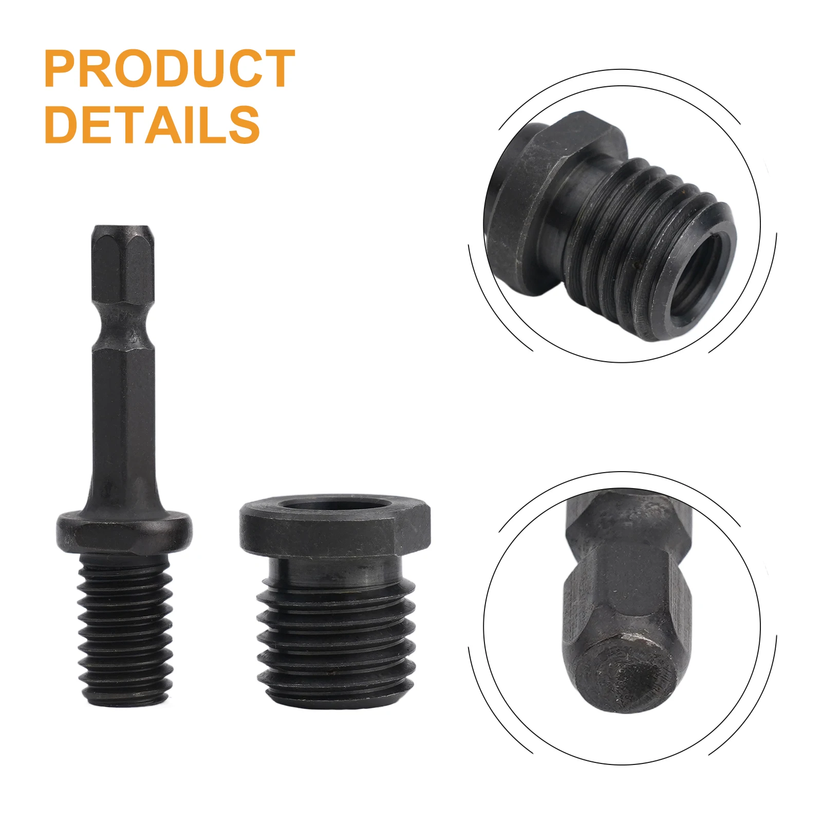 

Адаптер шатуна М10 с шестигранной ручкой, конвертер М10 в M16 для угловой шлифовальной машины 100 в угловую шлифовальную машину М16, электроинструмент