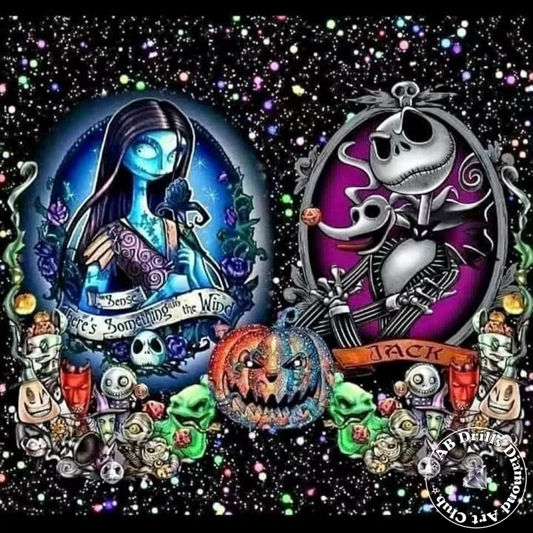 The Nightmare Before Christmas AB Diamond Painting Embroidery Jack