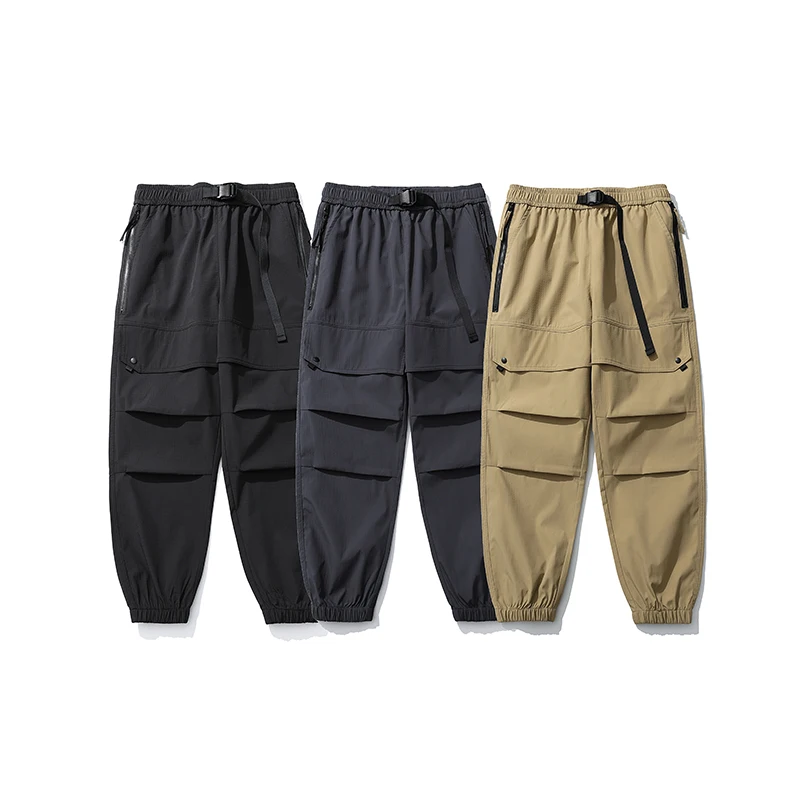 Outdoor work clothes, men's and women's casual pants, waterproof hiking and jogging, suitable for rock climbing and cycling 5