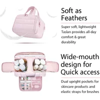 Large Capacity Cosmetic Bag Female Travel Wash Handbag Bathroom Partition Shower Makeup Pouch Waterproof Toiletries Organizer 3