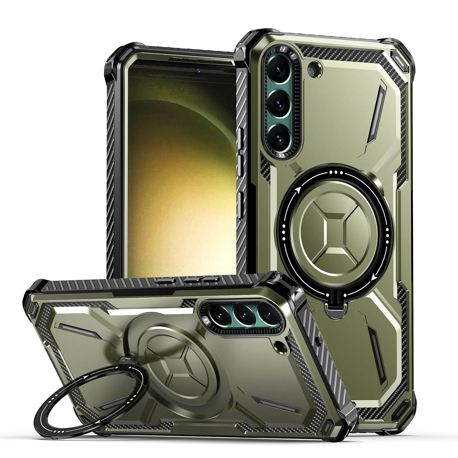 Premium Stand Case with Invisible Magnet Kickstand | Anti-Drop Protective Cover