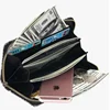 Glitter Sequins Shiny Wallet for Women Long Clutch Ladies Card Organizer Holder Coin Purse Phone Storage Bag 3