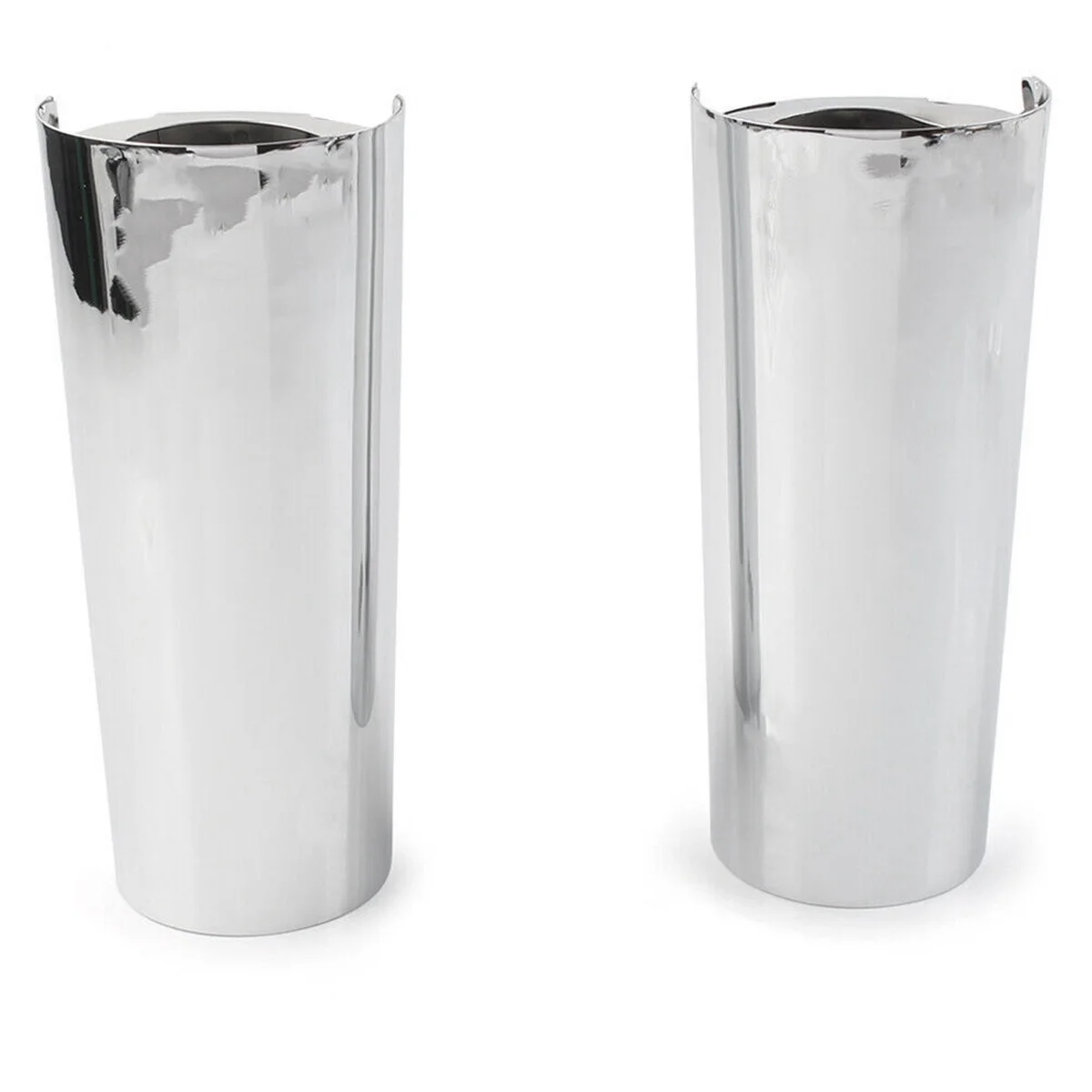 

2 Inch Smooth Fork Tube Slider Covers Cowbells for Harley Electra Tri Glide FLHX