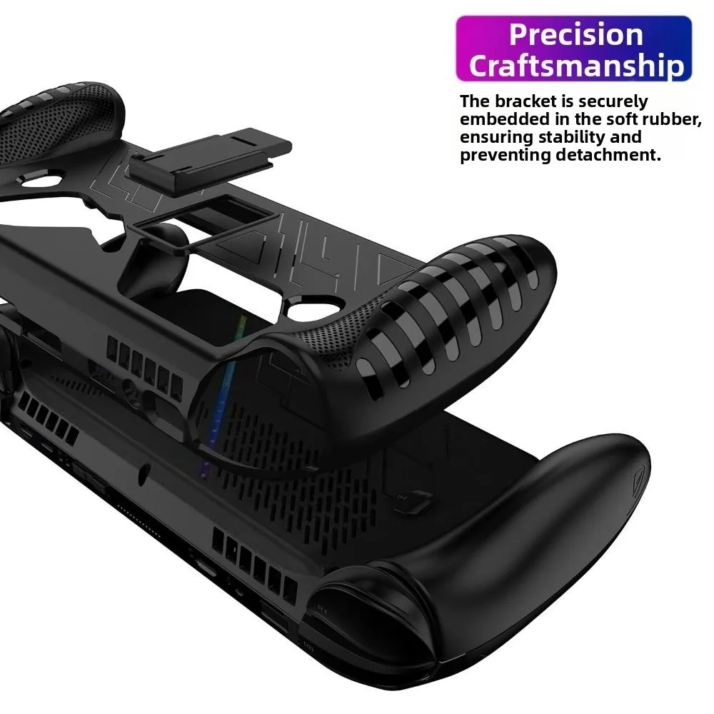 Shockproof Anti-Slip Ergonomic Game Console Case with Kickstand