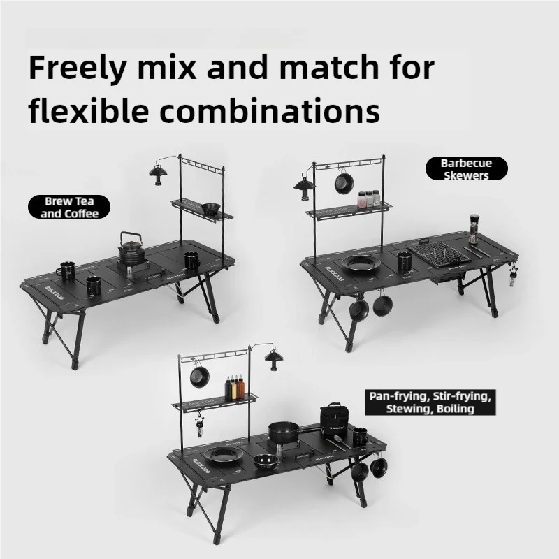 BLACKDOG 屋外百折りたたみテーブル IGT モジュラー自立テーブル