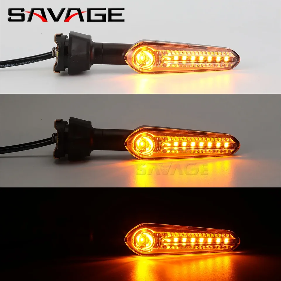 Front Rear LED Turn Signal Flowing Light For KAWASAKI Z900 Z1000