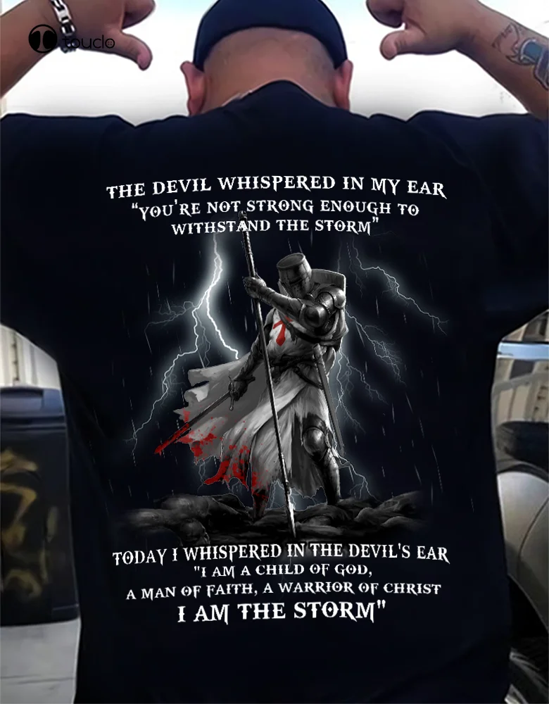 

Футболка унисекс с изображением Иисуса воина и надписью «I Am The Storm»