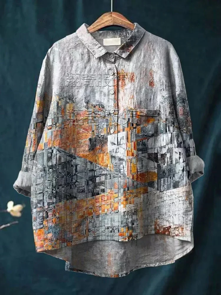 Fashion Woman Clothing Good Version Dresses Loose Women Shirts & Blouses Leisure Y2k Clothes Women's Dress Traf Shirt & Blouse 6