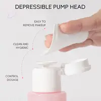 Liquid Makeup Remover 3 in 1 Sakura Facial Cleanser & Makeup Remover Gentle Exfoliation for Eye Lip & Face Makeup Gentle 2