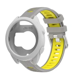 Silicone Sport Protective Cover with Strap - Forerunner 165 (HY - LH)