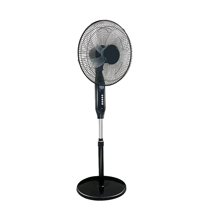 Solar Power Fan Family Bedroom Mute Rechargeable Standing Floor Fan Built-in Lithium Battery USB Rechargeable