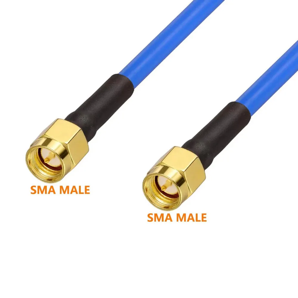 Enhanced High-Frequency Blue Coaxial Cable
