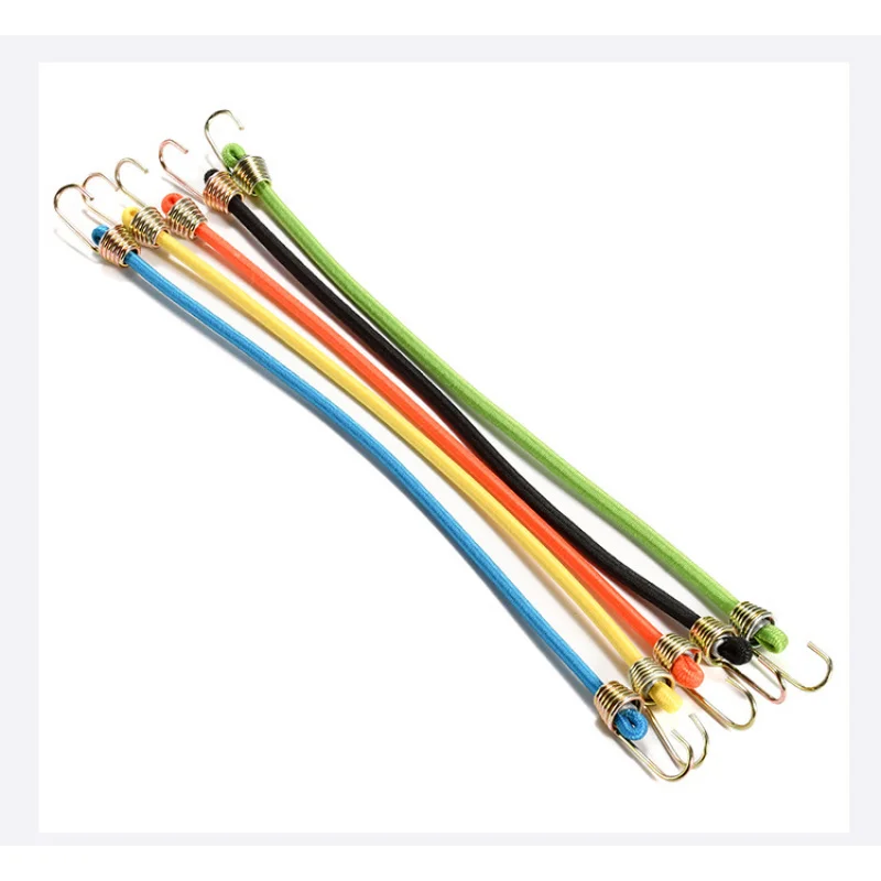 Cargo Straps Cargo Tie Down Strap Lashing Strap Tie Down Straps Bungee Straps Luggage Strap Elastic Binding Rope Bungee Cord Hooks Elastic Bungee Cord Heavy Duty Luggage Straps Rope Hooks 25cm Stretch Tie Tent Outdoor Accessories
