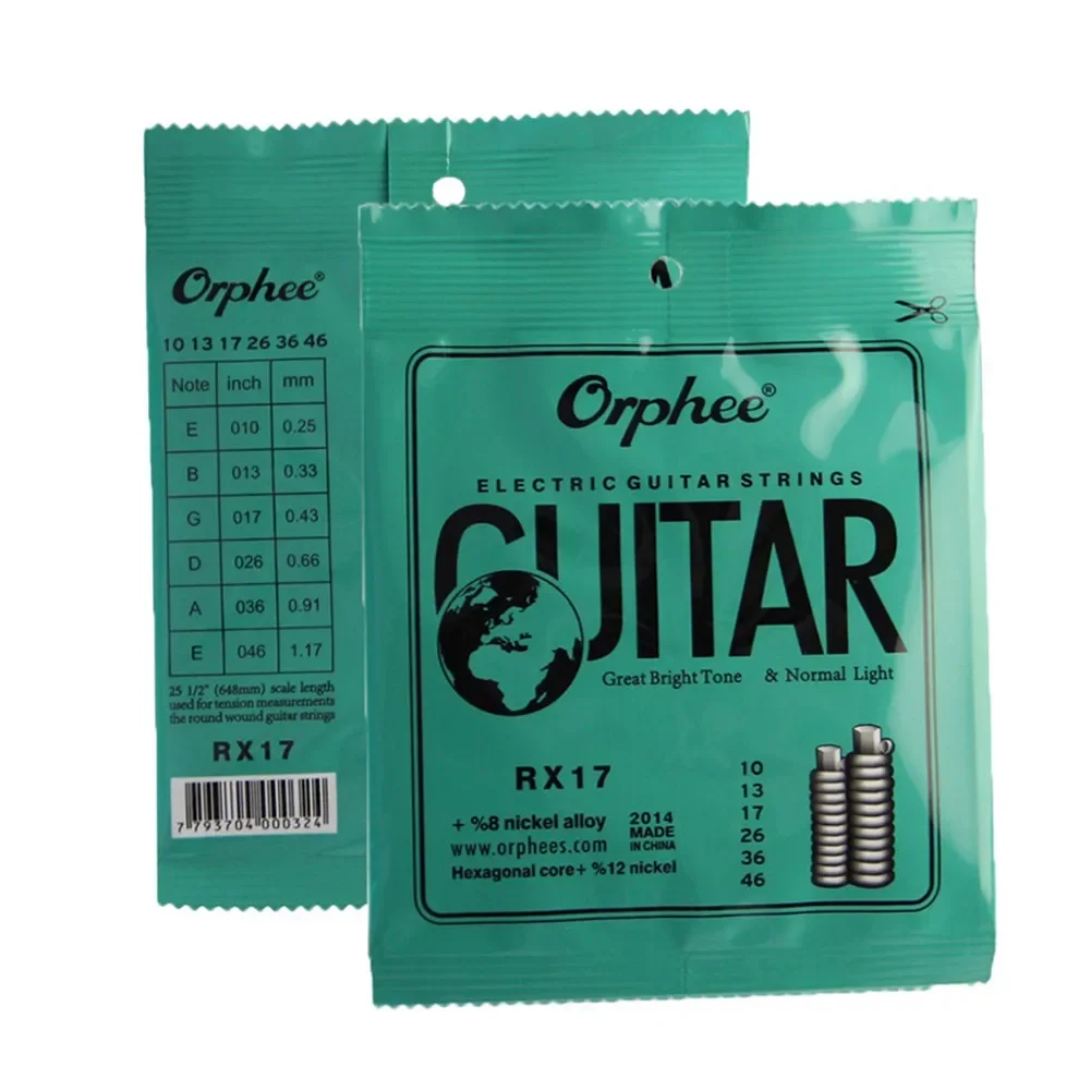 

Musical Instruments Full-Size Light Medium Orphee 9-42/10-46/11-50 Gauges Electric Guitar Strings Strings Accessories
