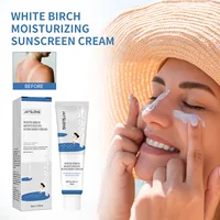 50ml Sunscreen for Face PF50+ PA++++ Sun Cream Birch Juice Moisturizing Skin Care Strong UV Protection korean Sunscreen 2
