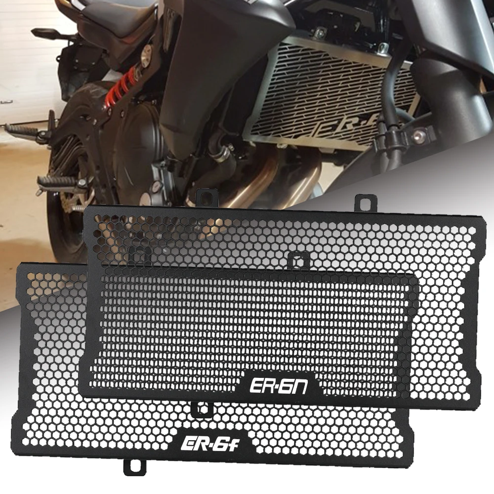 

ER-6N ER-6F ER6 2012 2013 2014 15 2016 Защитная крышка для радиатора мотоцикла для Kawasaki Ninja 650R ER6N ER6F