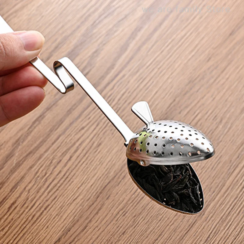 Tea Strainer Leaf Tea Filter Sieve Infuser Mesh Strainer Brewing Kitchen Accessories Stainless Steel