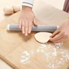 1Pc Multifunctional Bake Non-stick Dumpling Wrapper Rolling Pin Noodle Dough Roller 5