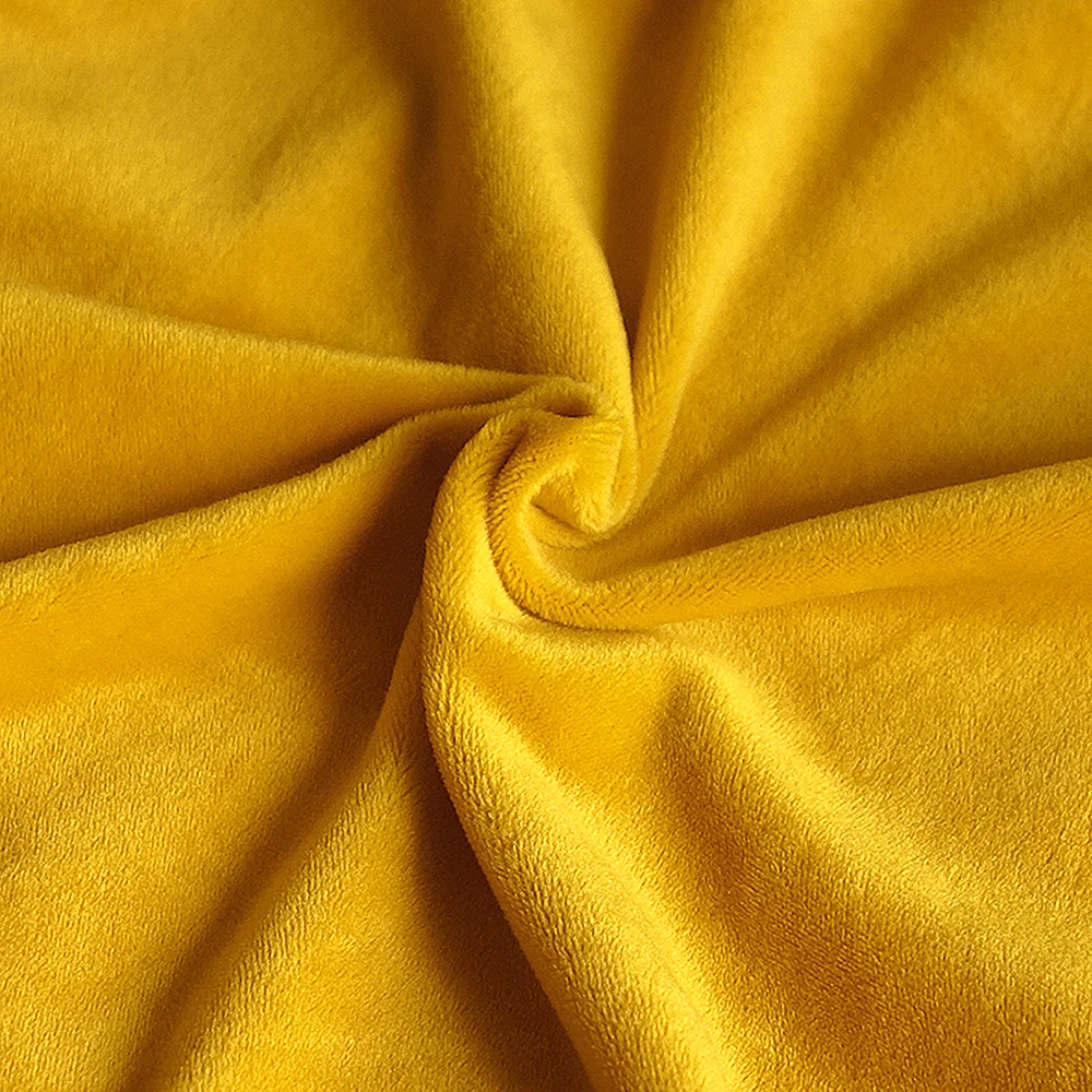 Velvet Fabric Shell Solid color Chair Cover Bar Chair Covers Bench Cover Short Size Seat Case 1 Pieces For Home Living Room chair cover