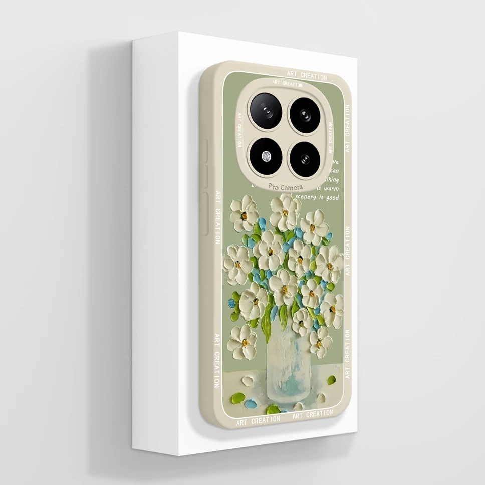 Lovely Stars Camera Protection Liquid Silicone Phone Case, Protective Back Cover