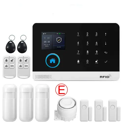 GSM Alarm System for Home Works with TUYA Smart Home App Burglar Security 433MHz 2G WiFi Alarm Wireless Control PG103 - Image 12