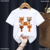 New Kids T Shirt Cartoon Sprunki T-Shirt Children'S Horror Game Graphic Print T-Shirt Boys Fashion Boys/Girls Universal Clothes 4