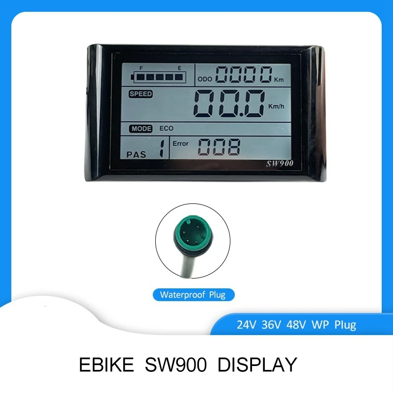 Controller System 26A 36V/48V 500W/750W Motor SW900 With Universal Controller Small Parts