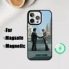 Band Rock Dark Side Moon Cool Phone case For iphone Pro 11 Max 13 12 14 Mini 15 Plus Magsafe Magnetic Wireless Charging Shell 3