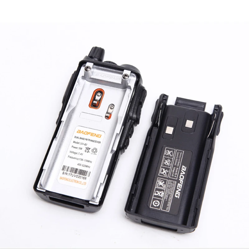 Baofeng UV-82 8W Military Walkie Talkie Long Range 10 KM H/M/L HIgh Power Modes Dual PTT UHF VHF Ham Radios Better than UV5R