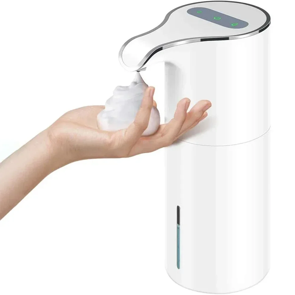 

450ML New Touchless Automatic Dispenser Soap USB Charging Infrared Induction Smart Liquid Soap Foam Dispenser Sanitizer