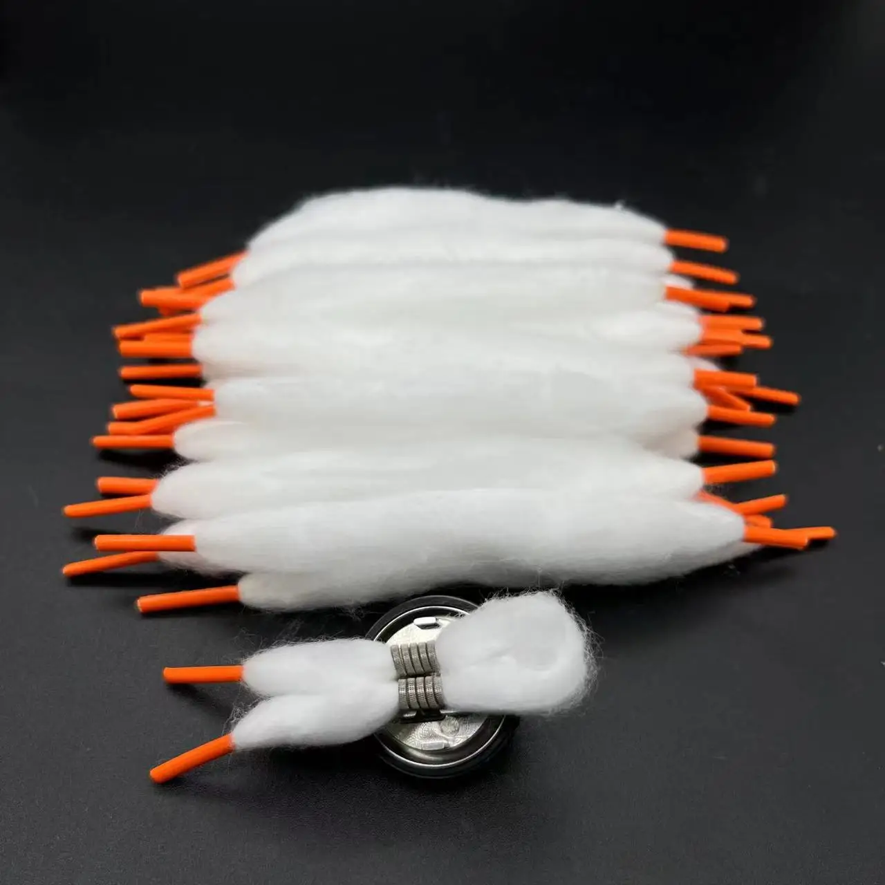 

ZHISHUO Vaporizer Wick Cotton Prebuilt Organic Vape Cotton for Electronic Cigarette RTA RDA RBA RDTA Atomizer Mesh Coil