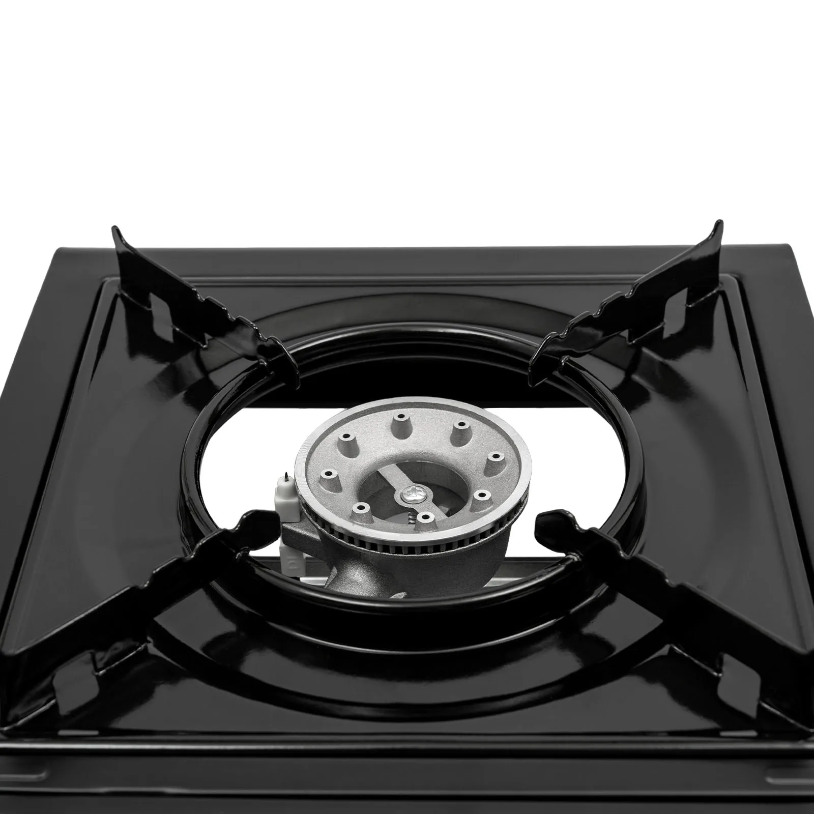 2500 W tragbarer Outdoor-Grill, Butan-LPG-Gasherd mit elektronischer Zündung für Camping, Picknick, Hinterhof, schnelle Erwärmung – Detail 9