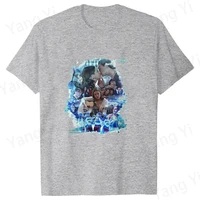 Nouveau T-shirt décontracté à manches courtes imprimé Off Campus, mode estivale Harajuku, haut unisexe doux et ample 4