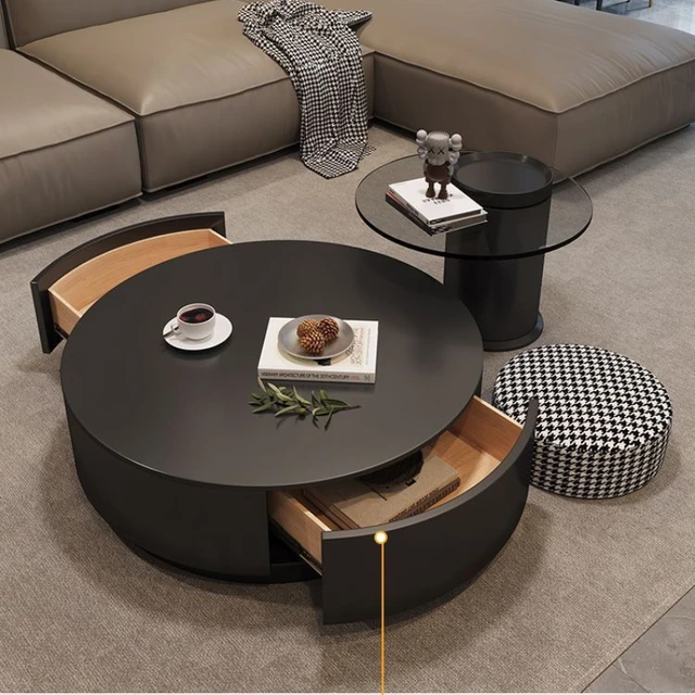 편리함과 세련됨이 조화를 이룬 모던 사이드 테이블