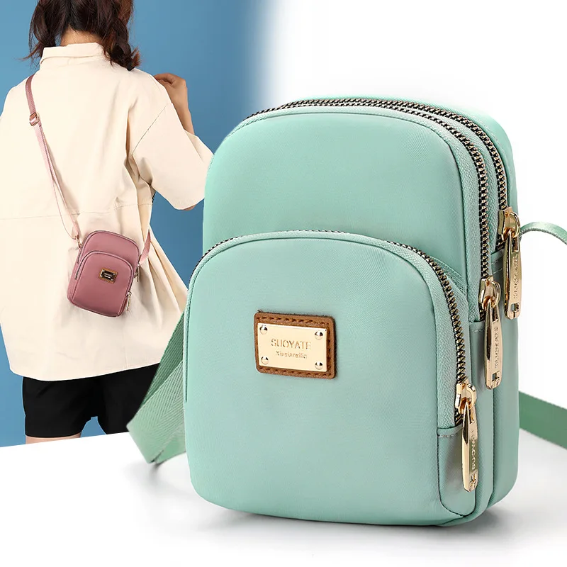 

New Mobile Phone Bag Women's Messenger Bag Hanging Neck Coin Purse Vertical Handbag New Anti theft Mini Small Crossbody Bag