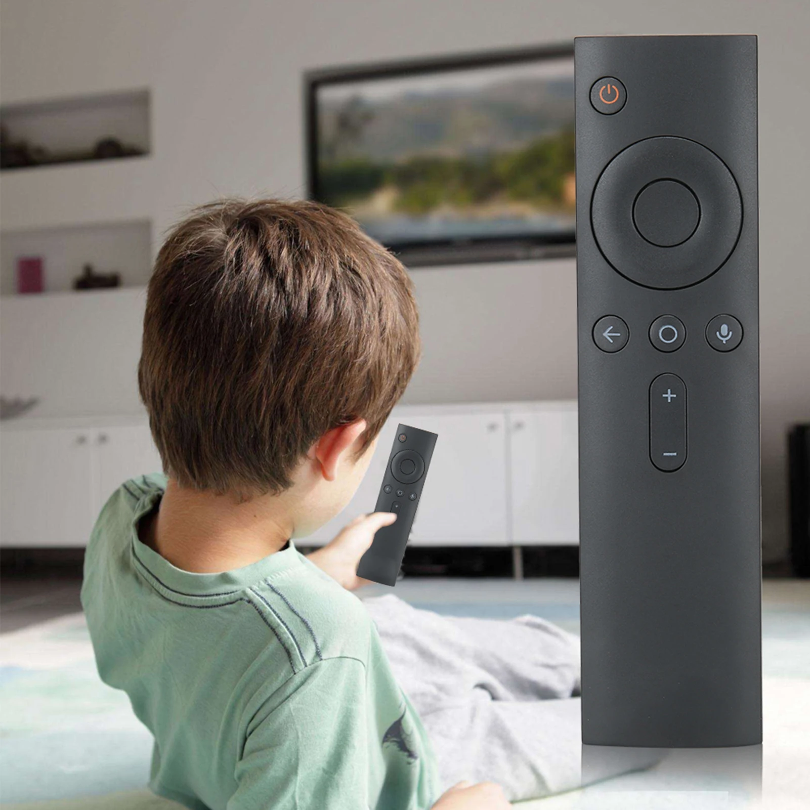 ABS Shell Bluetooth Voice Remote Control Replacement Fits for Xiaomi  BOX 3 Remote Control Replacement Remote Control