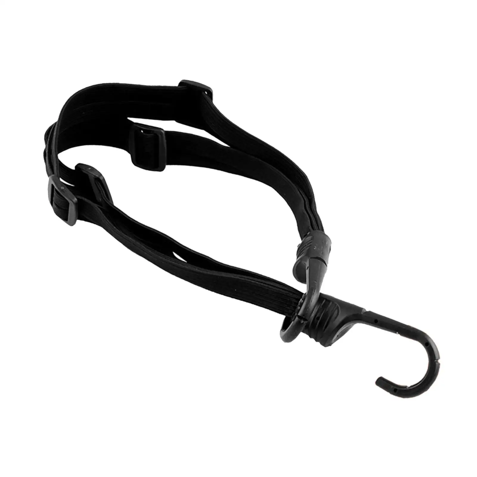 

Motorbike Rope with Hooks Portable Adjustable Cord 59cm Retractable Binding