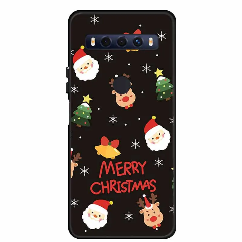Christmas Silicone TPU Soft Phone Case Cover - Festive Protector
