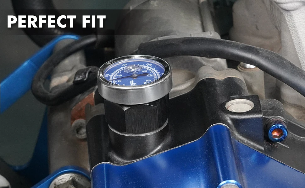 NICECNC ATV Ölmessstab mit Temperaturanzeige für Yamaha YFZ450R 2009–2023 2017, YFZ450X 2010–2011 450R YFZ ATV-Zubehör – Detail 6