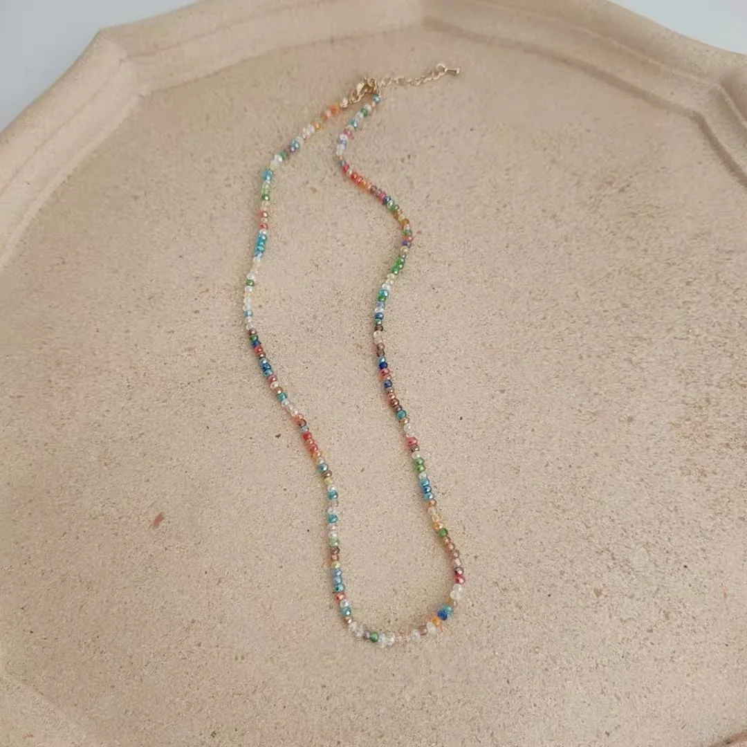 15 그램/몫 2mm 3mm 4mm 매력 체코 어 유리 씨앗 비즈 DIY 팔찌 목걸이 비즈 보석 만들기 DIY 귀걸이 목걸이
