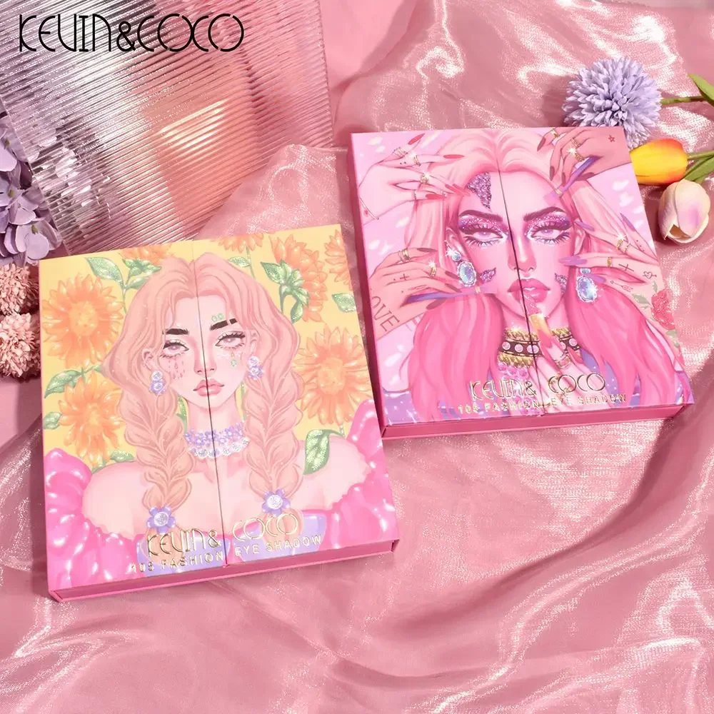 Professional Cosmetics Makeup Highlighter Blush Eyeshadow Palette Eye Shadow Set Makeup Gift